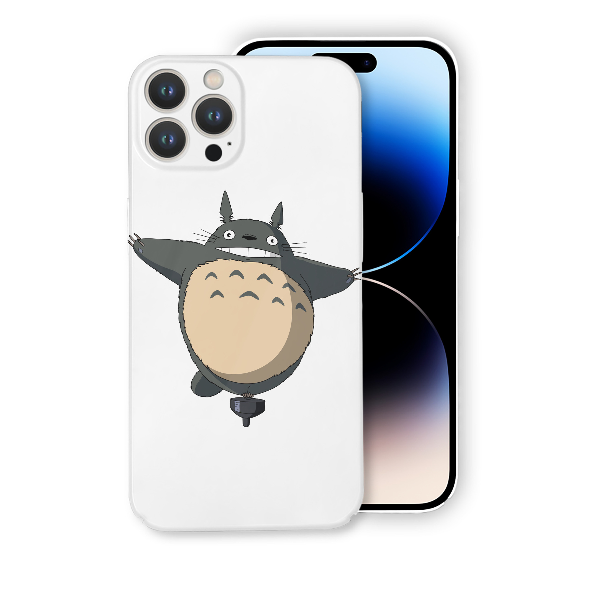 （画像用） となりのトトロ 草壁メイ 草壁サツキ My Neighbor Totoro Satsuki Kusakabe Mei Kusakabe 【iPhone 14シリーズ対応】ハードケース